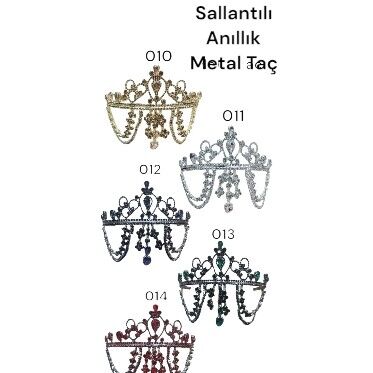 HÜRREM SAÇAKLI ALINLIK KINA TACI