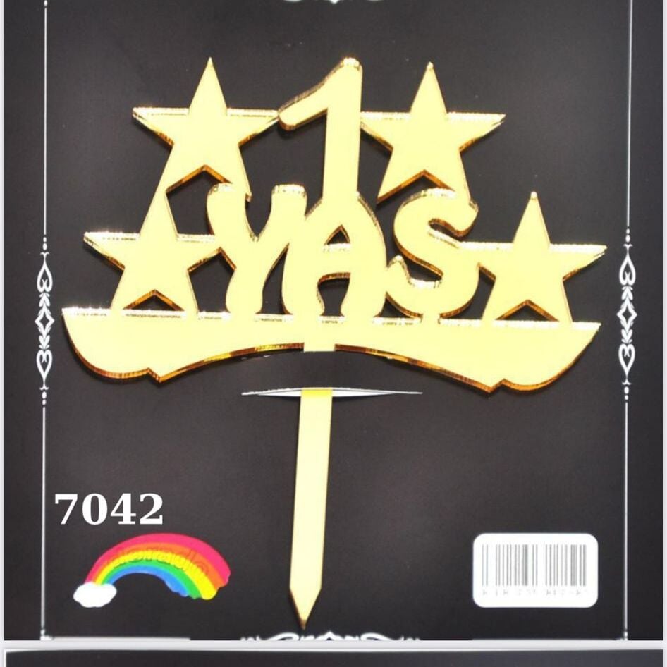 JİLETİN 1 YAŞ GOLD PASTA ÜSTÜ